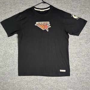Lockheed‎ Aerospace Mens T-shirt Size 2xl Black